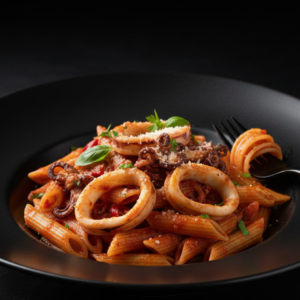 Penne Calamari Rosse