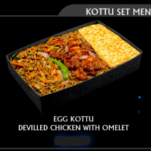 Kottu Set Menu