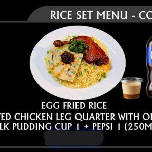 Rice Set Menu - Combo
